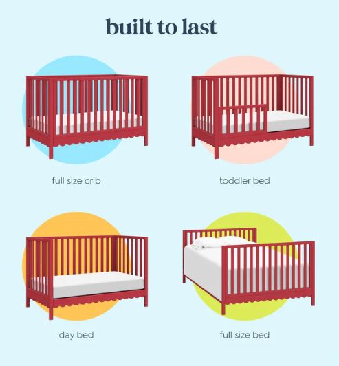 Davinci Sammy Scallop 4-in-1 Crib