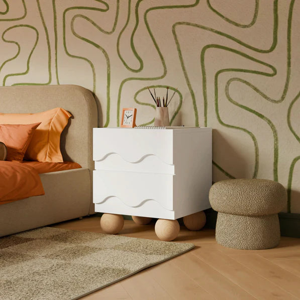 Babyletto Lido Wave Assembled Nightstand
