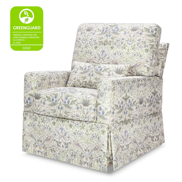 Morris & Co. x Namesake Crawford Pillowback Comfort Swivel Glider