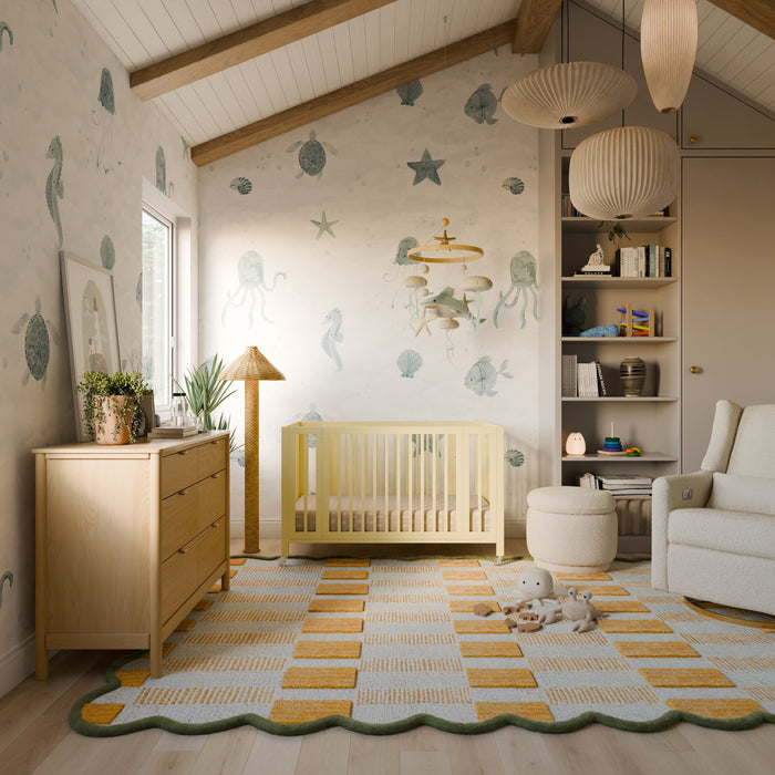 Black Friday Deal! Babyletto Rolli 9-in-1 Convertible All-Stages Crib with Bassinet & Toddler Bed Conversion Kits