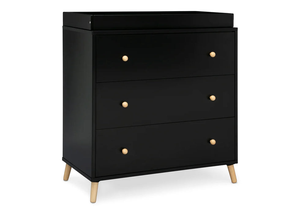 Delta Children Essex 3 Drawer Dresser with Interlocking Drawers