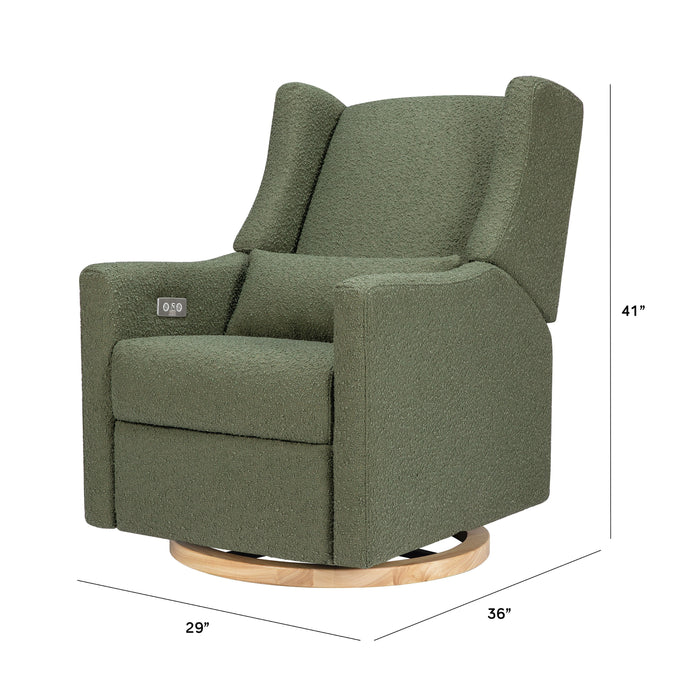 Black Friday Deal! Babyletto Kiwi Electronic Recliner and Swivel Glider with USB port