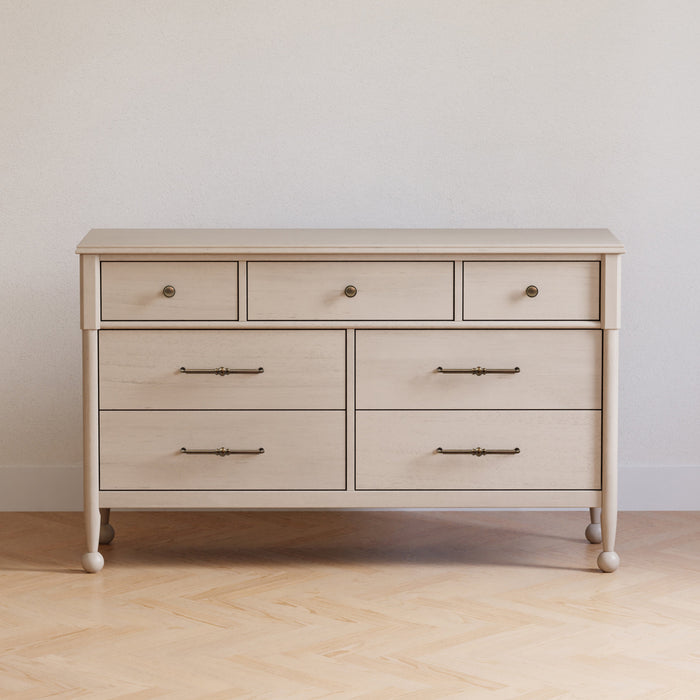Namesake Alouette 7 Drawer Assembled Dresser Washed Pine Namesake Alouette 7 Drawer Assembled Dresser Washed Pine