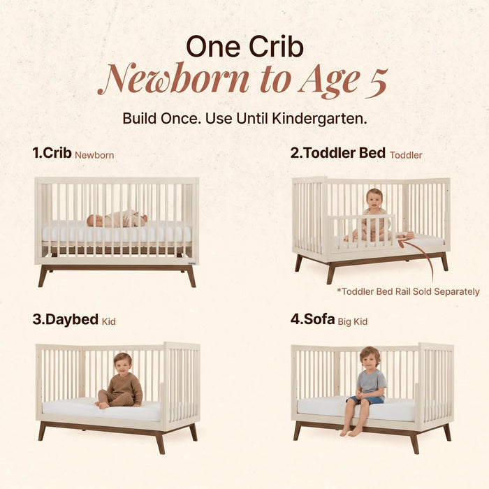 dadada Soho 3-in-1 convertible crib