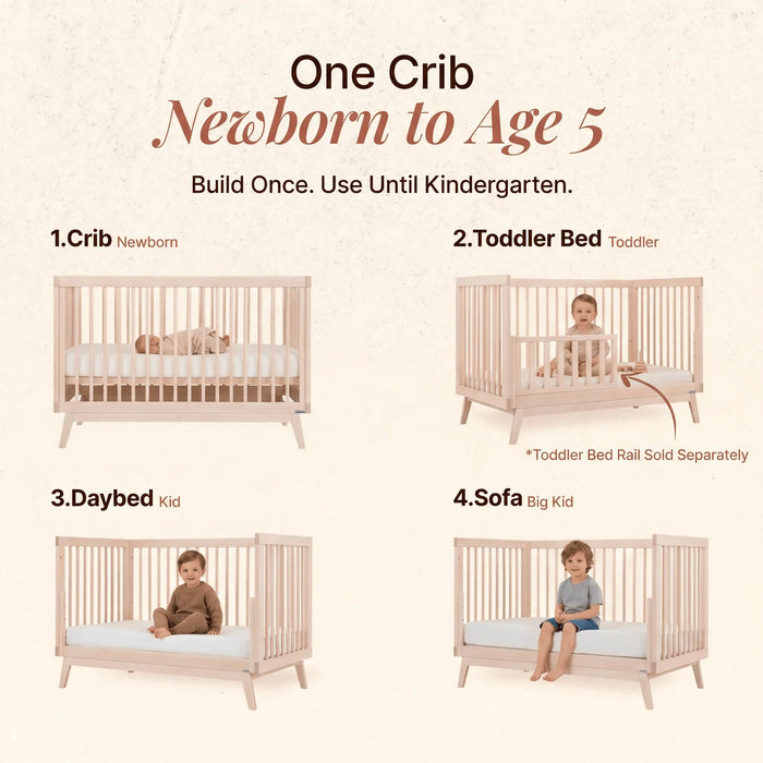 dadada Soho 3-in-1 convertible crib