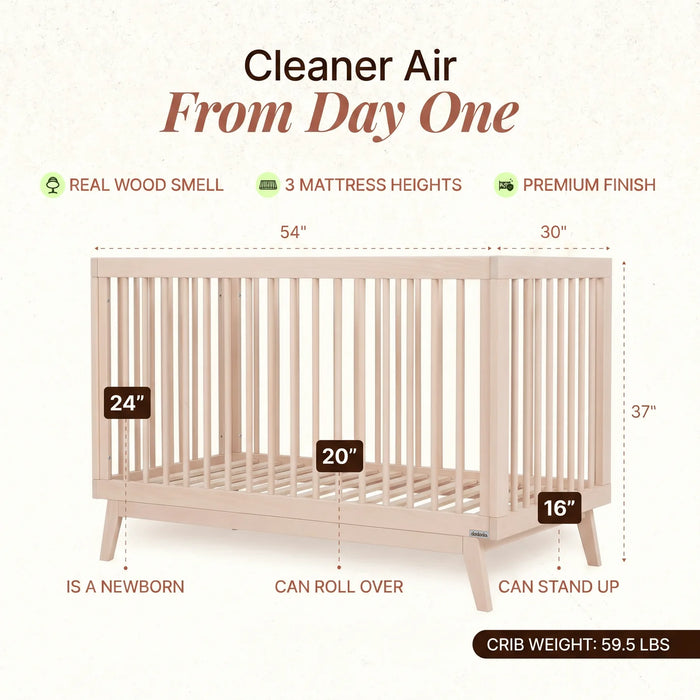 dadada Soho 3-in-1 convertible crib