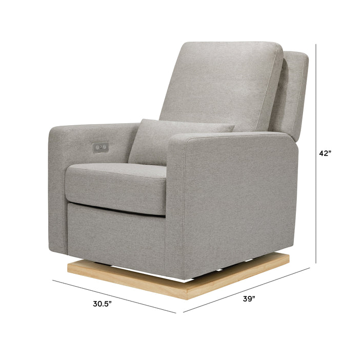 Black Friday Deal! Babyletto Sigi Electronic Recliner and Glider with USB Port