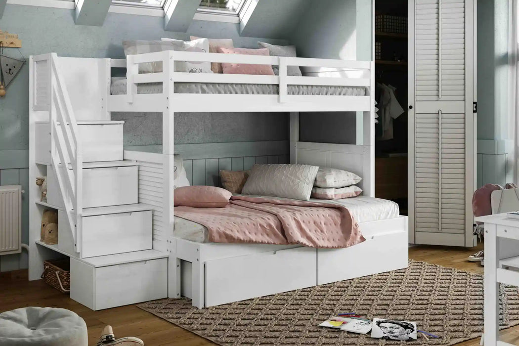 Innovations Surfside Staircase Bunk Bed* Holds 400 lbs on each bed