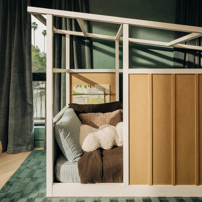 Babyletto Palma Mid-Century House Montessori-Inspired Twin Bed