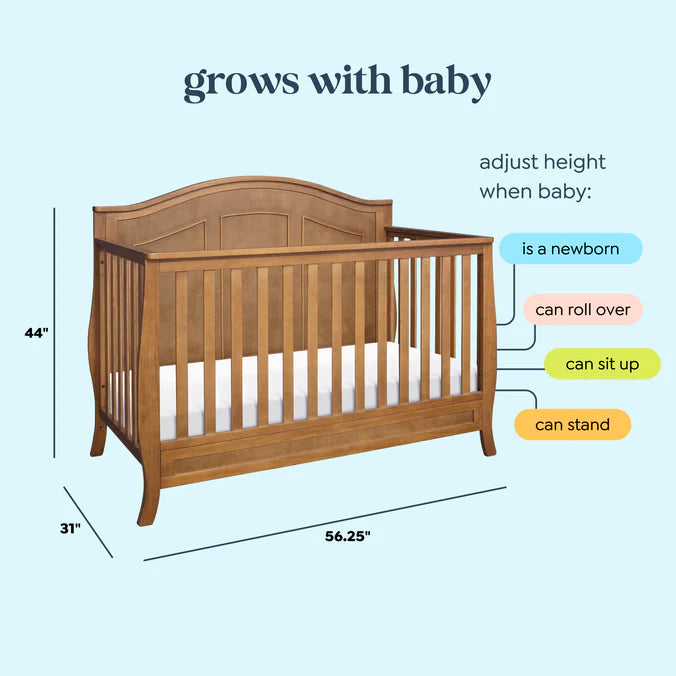 DaVinci Emmett 4-in-1 Convertible Crib *Price Increase 2/22/26