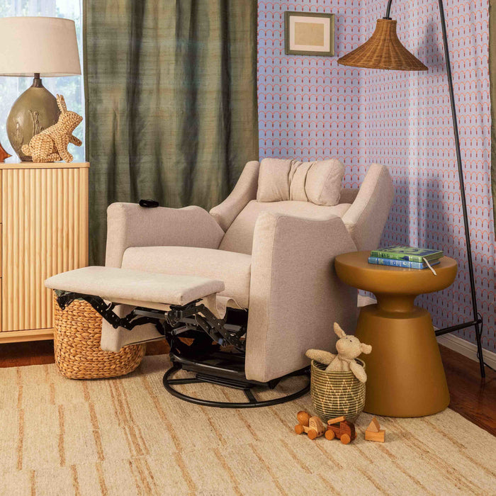 Black Friday Deal! Babyletto Kiwi Deluxe Power Recliner & Swivel Glider with Heat and Massage