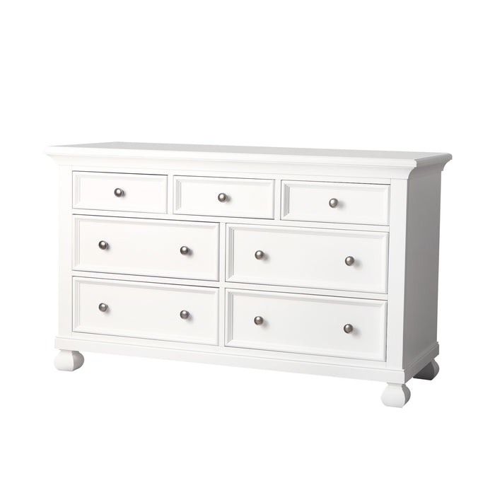 Clearance! Appleseed Solvang 5 Piece Nursery Set in Pure White