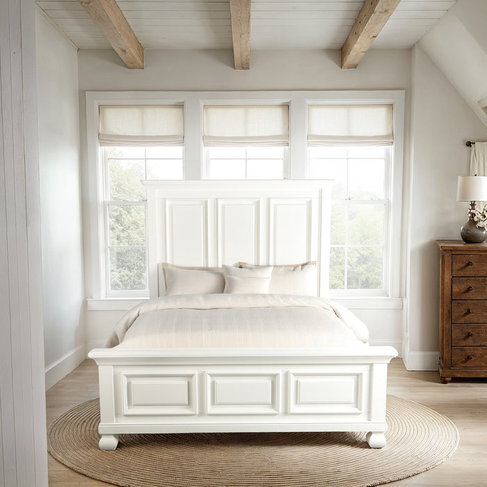 Clearance! Appleseed Solvang 5 Piece Nursery Set in Pure White