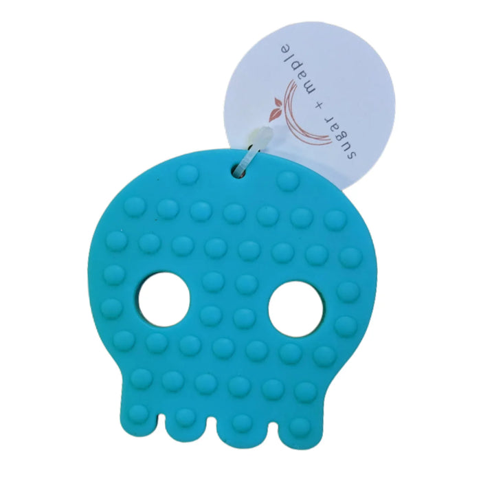 Sugar And Maple Sugar Skull Teether