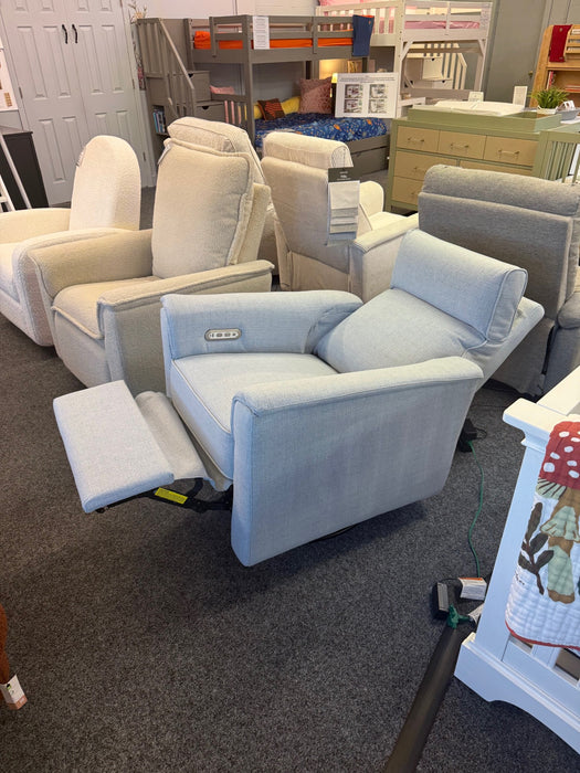 Clearance Willa Plus Recliner! Blue Chambray Eco Twill Only