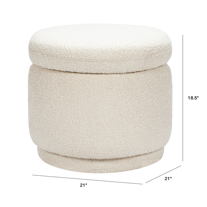 Black Friday Deal! Babyletto Enoki Storage Ottoman in Boucle