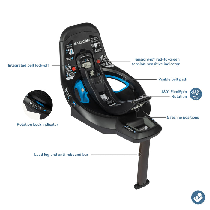 Maxi-Cosi Peri™ 180° Rotating Infant Car Seat Base