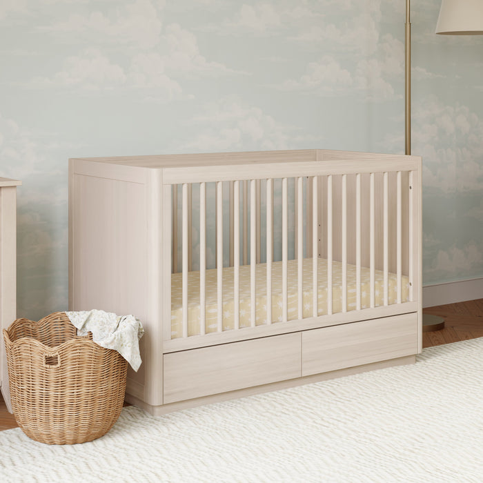 Black Friday Deal! Babyletto Bento 3-in-1 Convertible Storage Crib with Toddler Bed Conversion Kit