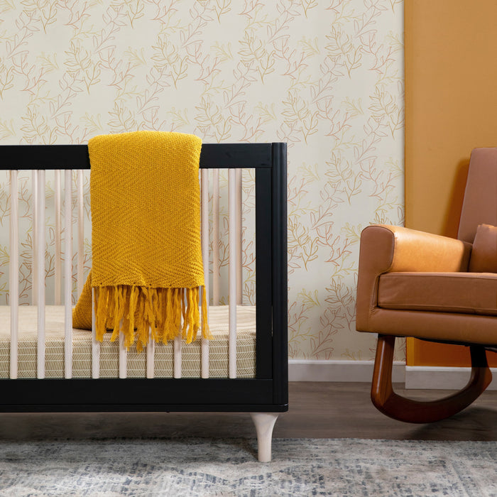 Black Friday Deal! Babyletto Lolly 3-in-1 Convertible Crib with Toddler Bed Conversion Kit