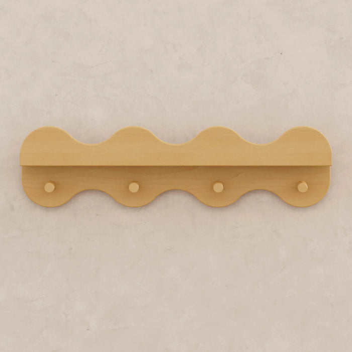 Babyletto Lido Wave Bookshelf with Hooks