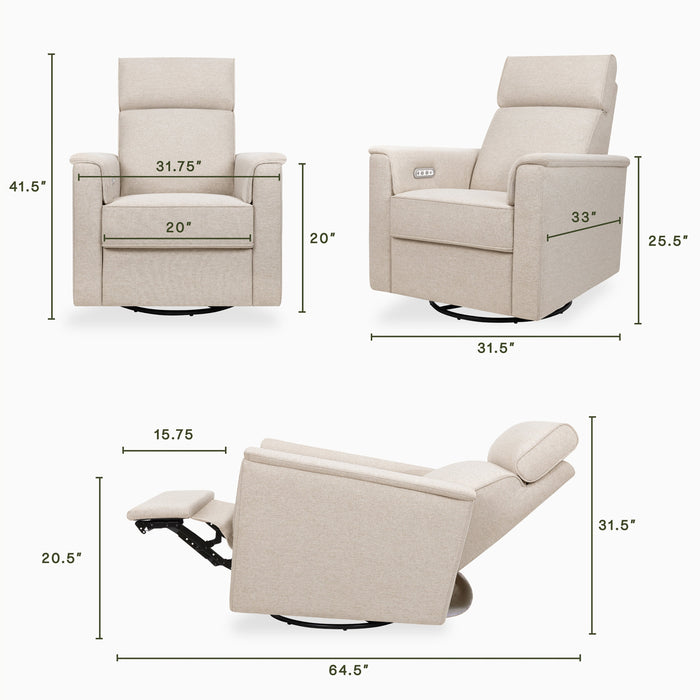 Black Friday Deal! Namesake Willa Plus Power Glider Recliner + Power Headrest