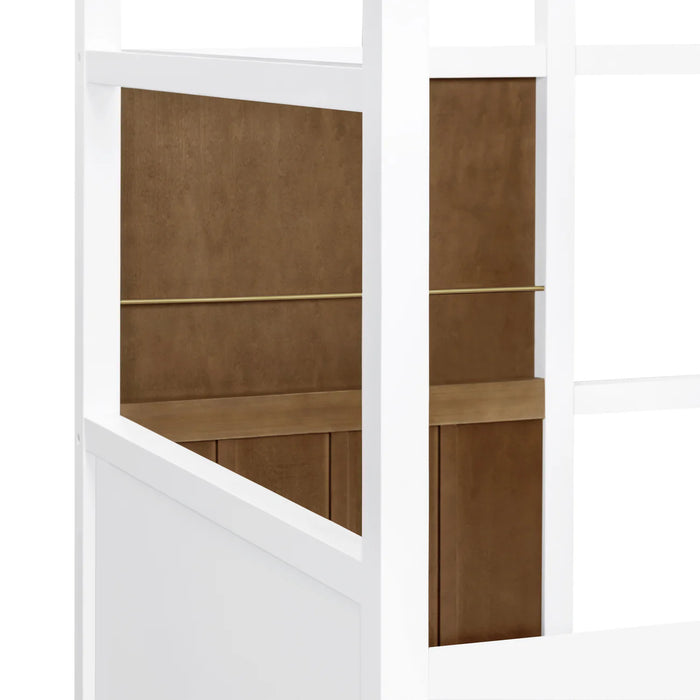 Babyletto Palma Mid-Century House Montessori-Inspired Twin Bed