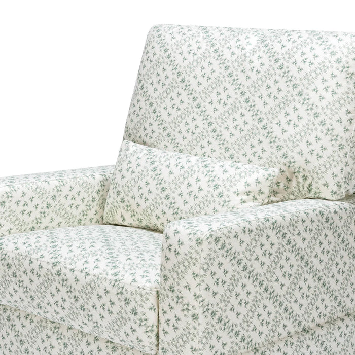 Crawford Pillowback Comfort Swivel Glider