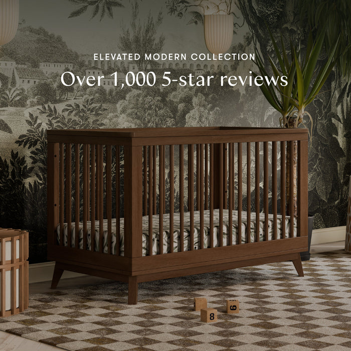 Black Friday Deal! Babyletto Scoot 3-in-1 Convertible Crib with Toddler Bed Conversion Kit