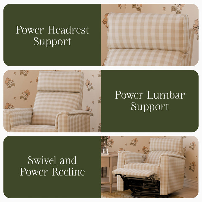 Black Friday Deal! Monogram Willa Pro Power Recliner & Swivel Glider