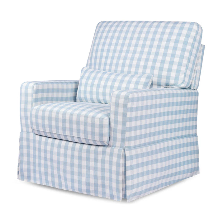 Crawford Pillowback Comfort Swivel Glider