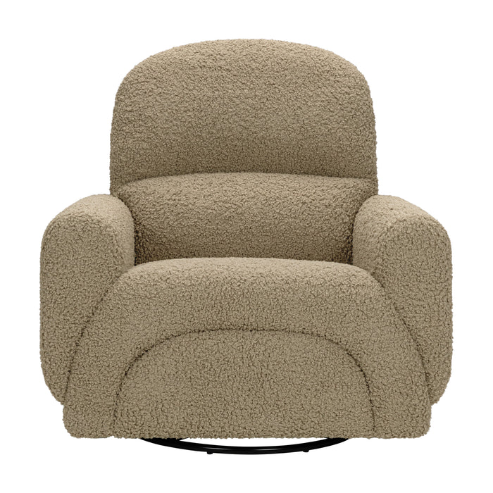 Black Friday Deal! Babyletto Rainbow Recliner and Swivel Glider in Teddy Loop