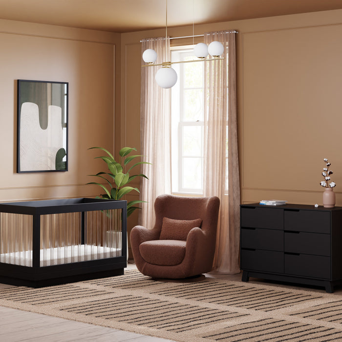 Black Friday Deal! Babyletto Solstice Swivel Glider in Teddy Loop