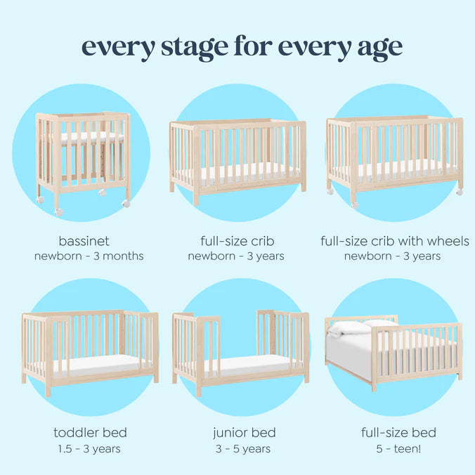 DaVinci Colby GROW 6-in-1 Convertible Bassinet to Crib