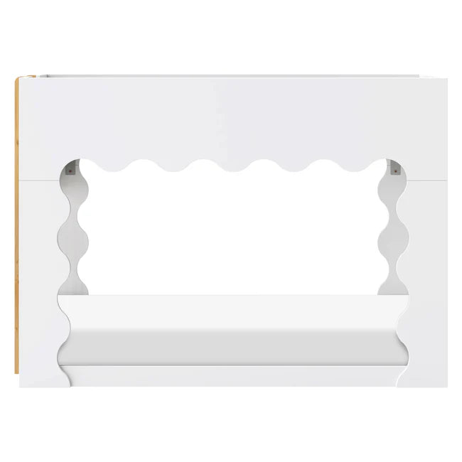 Babyletto Lido Wave Low Loft Twin Bed