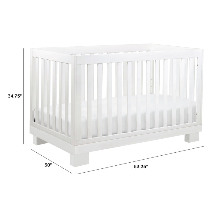 Black Friday Deal! Babyletto Modo 3-in-1 Convertible Crib with Toddler Bed Conversion Kit