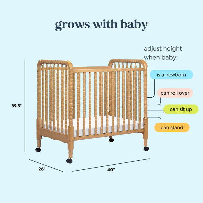 DaVinci Jenny Lind 3-in-1 Convertible Mini Crib