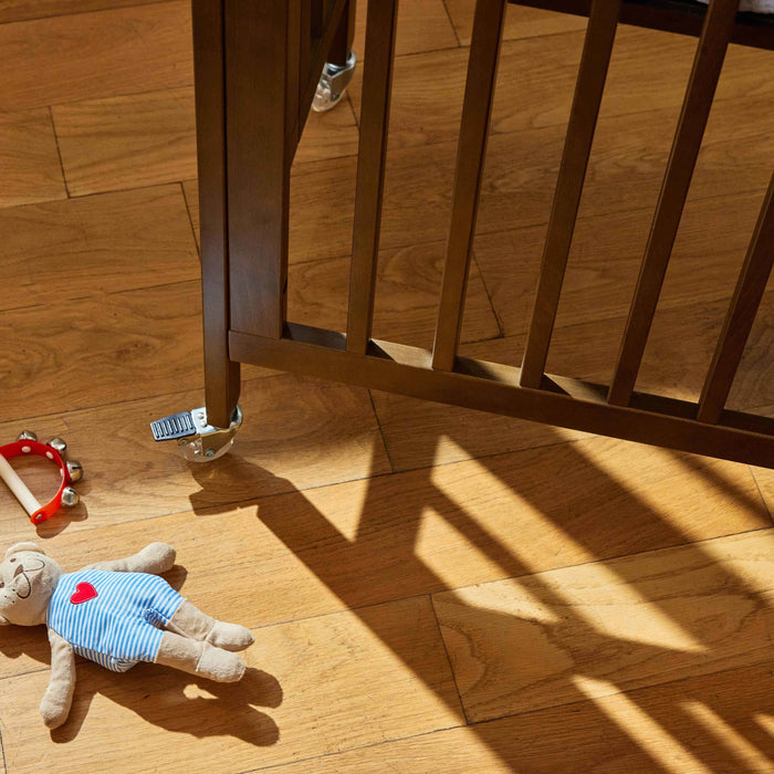 Black Friday Deal! Babyletto Rolli 9-in-1 Convertible All-Stages Crib with Bassinet & Toddler Bed Conversion Kits