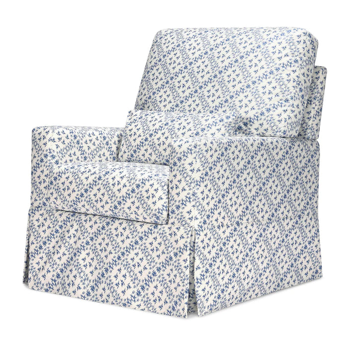 Crawford Pillowback Comfort Swivel Glider