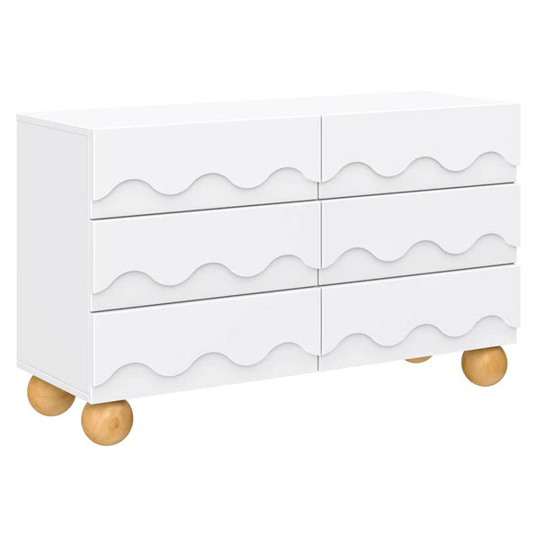 Babyletto Lido Wave 6-Drawer Assembled Dresser