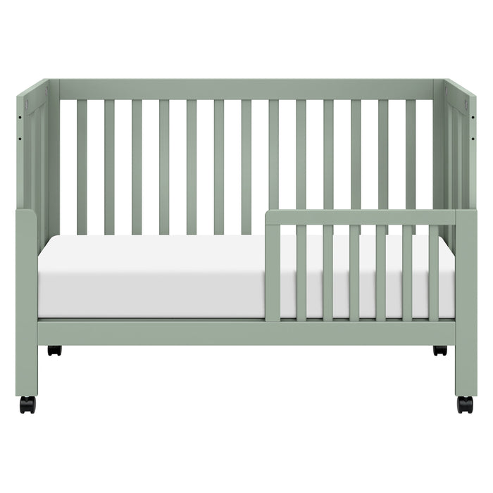 Black Friday Deal! Babyletto Maki Portable Folding Crib with Toddler Bed Conversion Kit