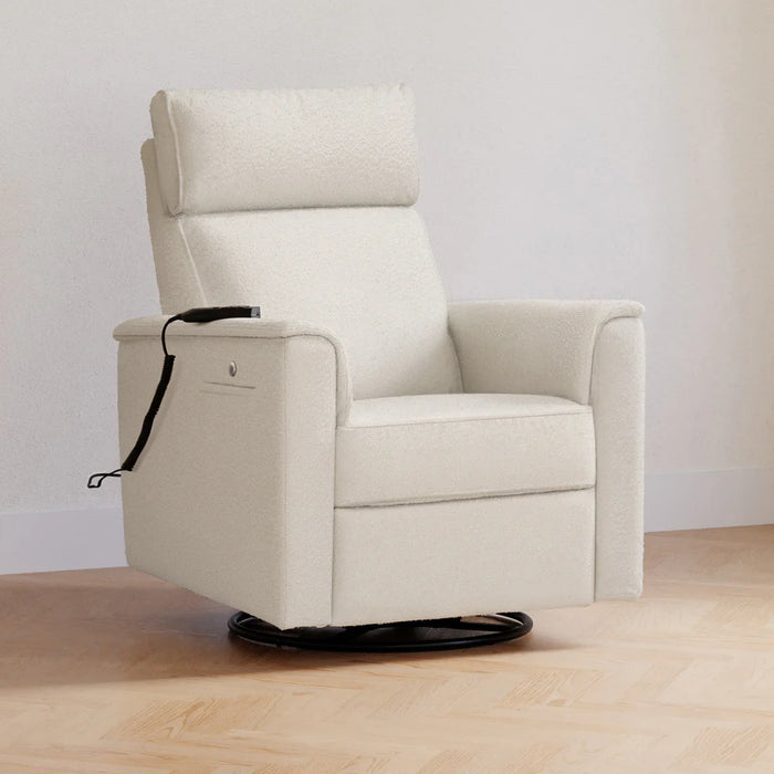 Monogram Willa Deluxe Power Recliner and Swivel Glider with Heat and Massage