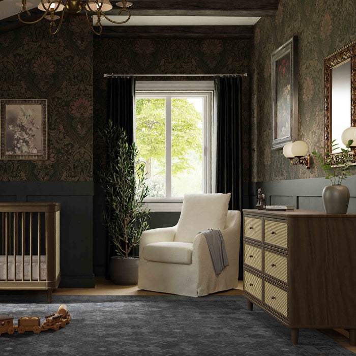 Black Friday Deal! Namesake Marin with Cane 6 Drawer Dresser