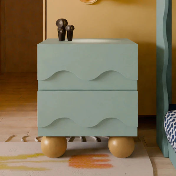 Babyletto Lido Wave Assembled Nightstand