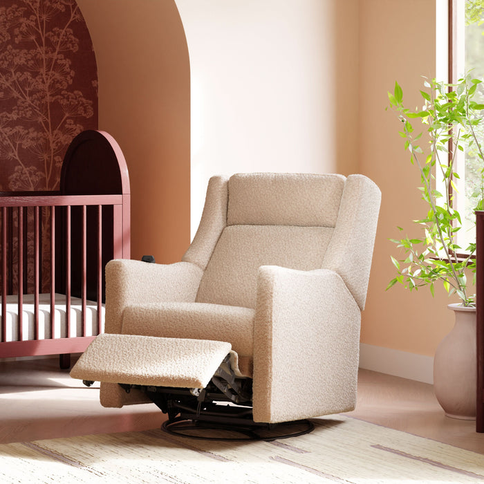 Black Friday Deal! Babyletto Kiwi Deluxe Power Recliner & Swivel Glider with Heat and Massage