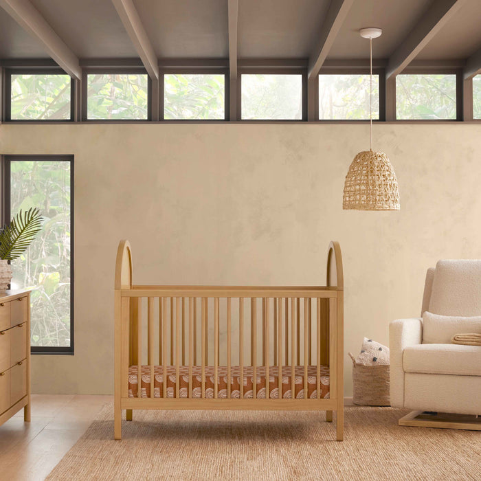 Black Friday Deal! Babyletto Bondi Cane 3-in-1 Convertible Crib with Toddler Bed Conversion Kit