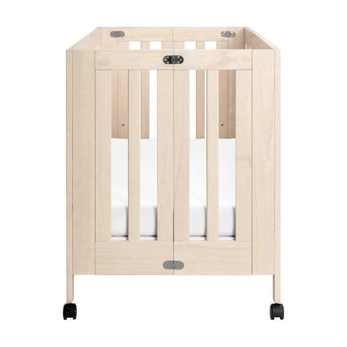 Black Friday Deal! Babyletto Maki Portable Folding Crib with Toddler Bed Conversion Kit