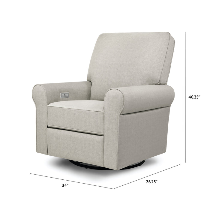 Black Friday Deal! Monogram Monroe Power Recliner and Swivel Glider