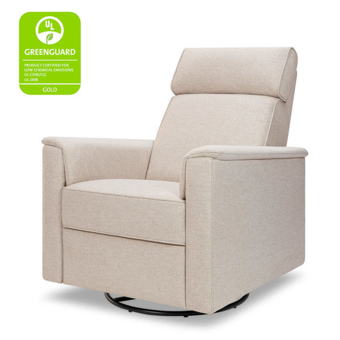 Monogram Willa Deluxe Power Recliner and Swivel Glider with Heat and Massage