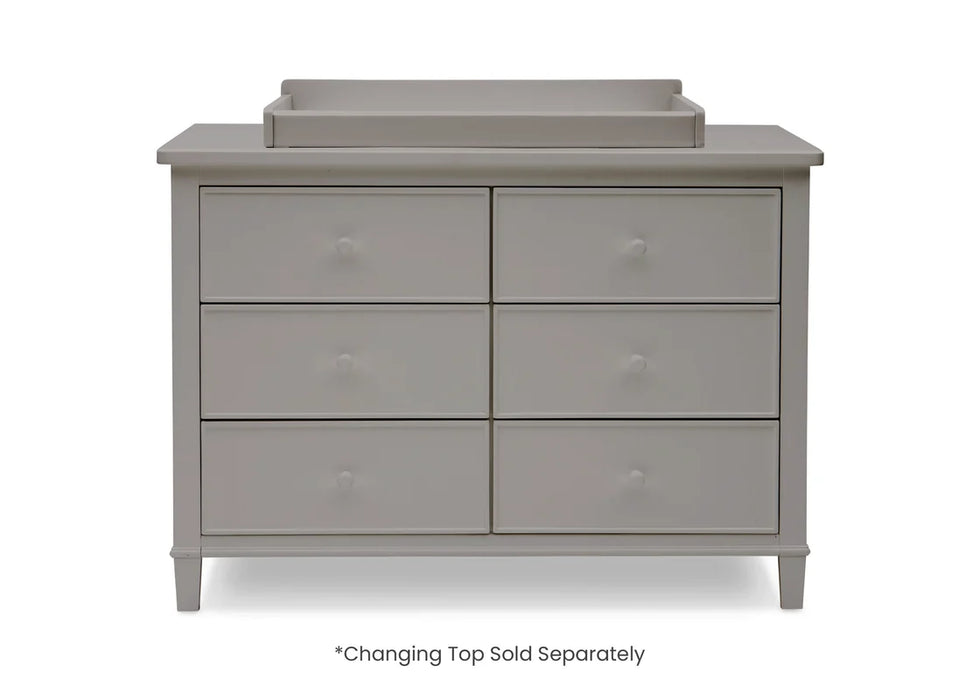 Delta Children Haven 6 Drawer Dresser with Interlocking Drawers