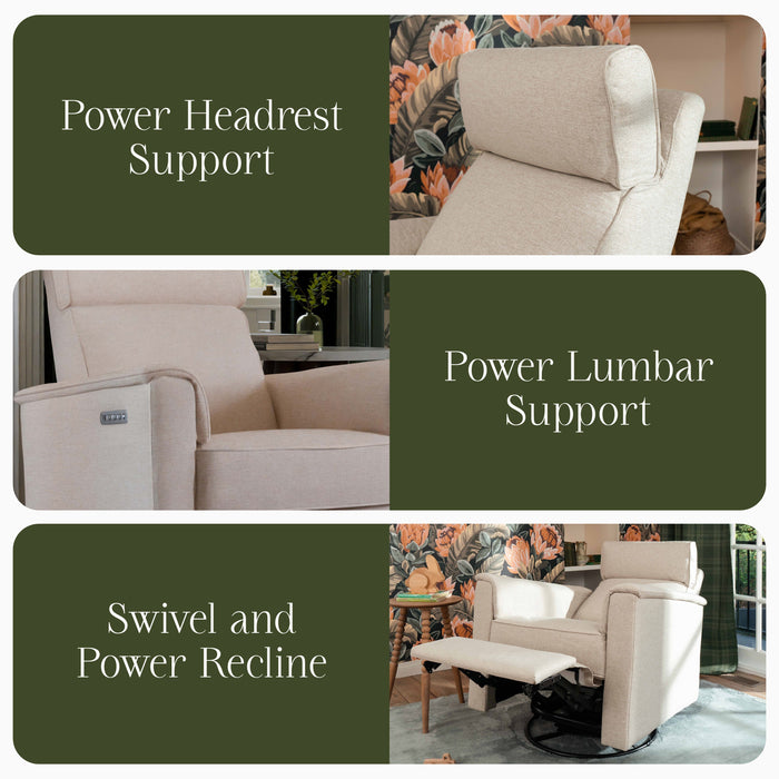 Black Friday Deal! Monogram Willa Pro Power Recliner & Swivel Glider